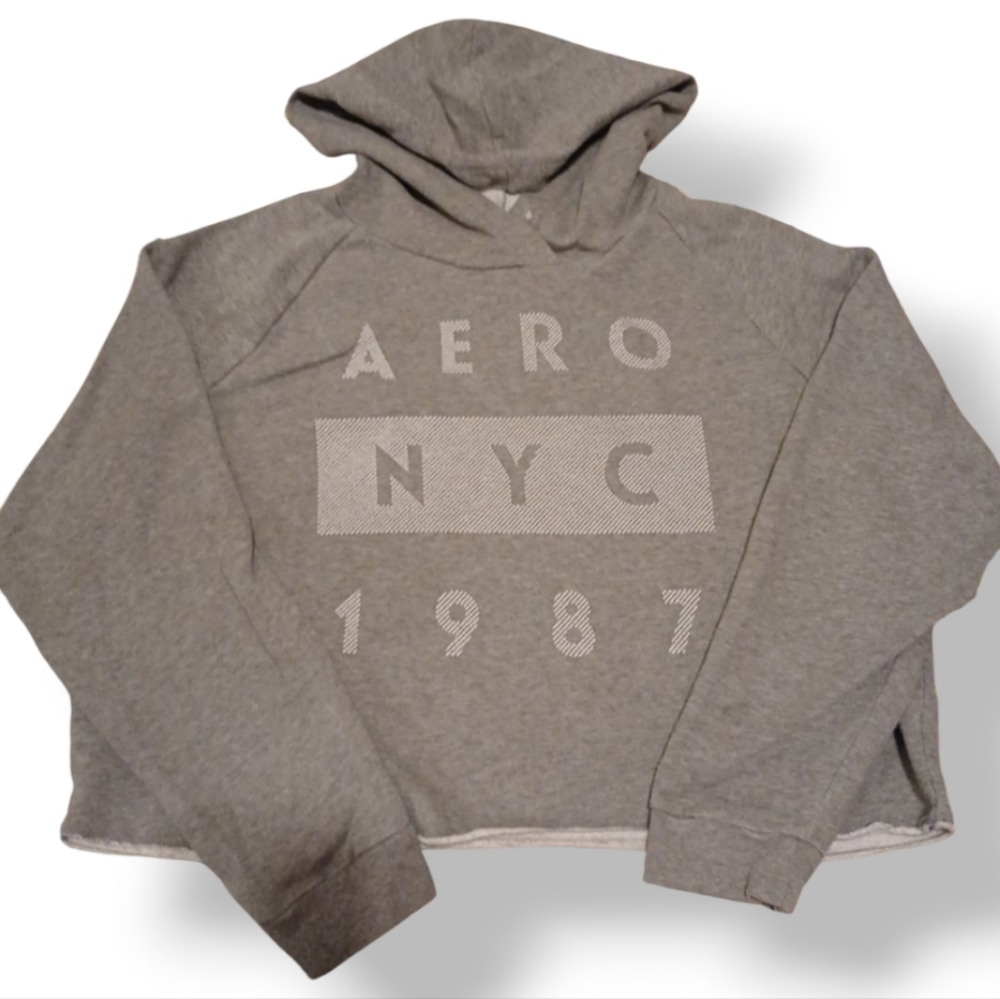 Aero NYC Gray Hoodie